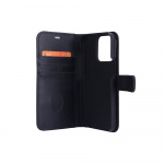 RADICOVER Strålningsskydd Mobilfodral Skinn iPhone 13 Pro 2in1 Magnetskal Svart RFID