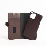 Buffalo 2in1 Wallet Leather 3 card iPhone 13 Mini Brown Buffalo 2in1 Wallet Leather 3 card iPhone 13 Mini Brown