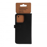 Buffalo 2in1 Wallet Leather 3 card iPhone 13 Pro Black