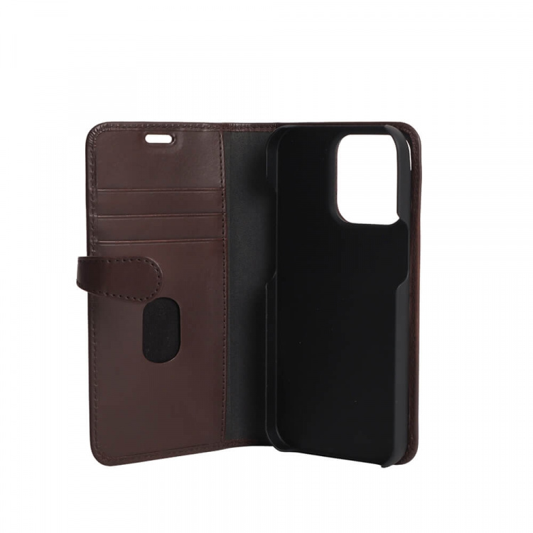 Buffalo 2in1 Wallet Leather 3 card iPhone 13 Pro Brown Buffalo 2in1 Wallet Leather 3 card iPhone 13 Pro Brown