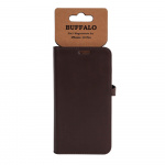 Buffalo 2in1 Wallet Leather 3 card iPhone 13 Pro Brown Buffalo 2in1 Wallet Leather 3 card iPhone 13 Pro Brown