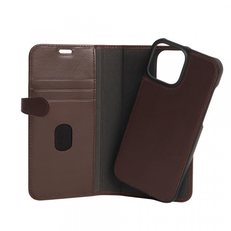 Buffalo 2in1 Wallet Leather 3 card iPhone 13 Pro Max Brown Buffalo 2in1 Wallet Leather 3 card iPhone 13 Pro Max Brown