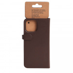 Buffalo 2in1 Wallet Leather 3 card iPhone 13 Pro Max Brown Buffalo 2in1 Wallet Leather 3 card iPhone 13 Pro Max Brown