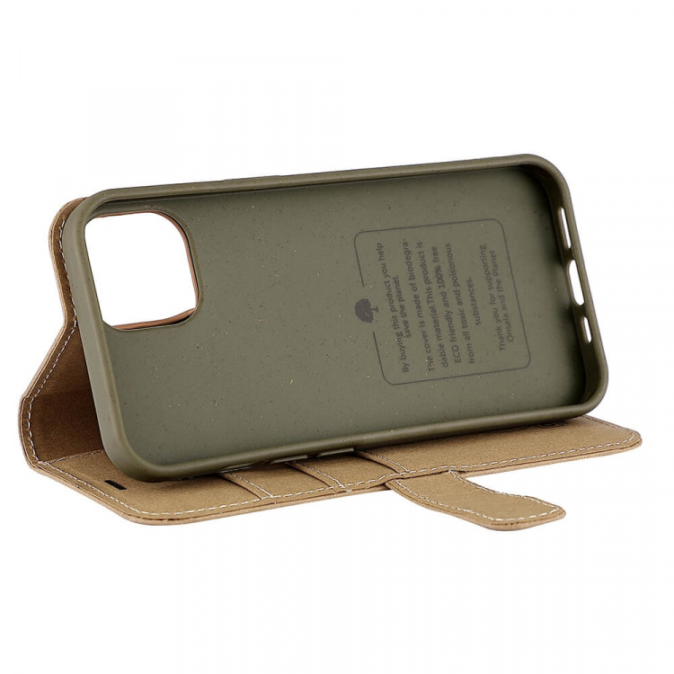 ONSALA ECO Mobilfodral Sand iPhone 13