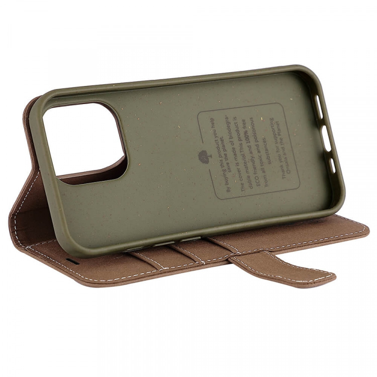 ONSALA ECO Mobilfodral Brun iPhone 13 Pro