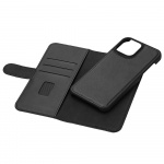 Gear Lompakko 2in1 Musta - iPhone 13 Pro Max