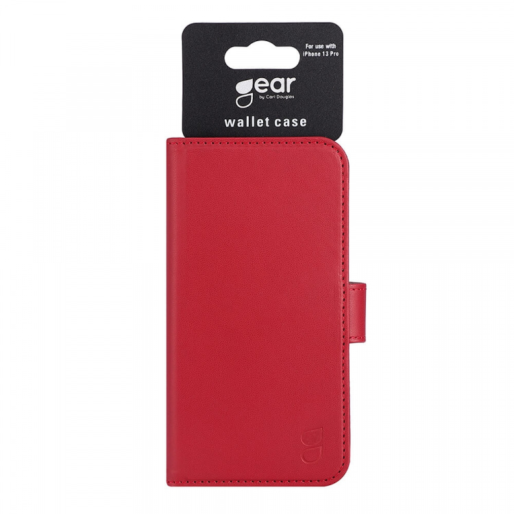 Gear Lompakko Punainen - iPhone 13 Pro