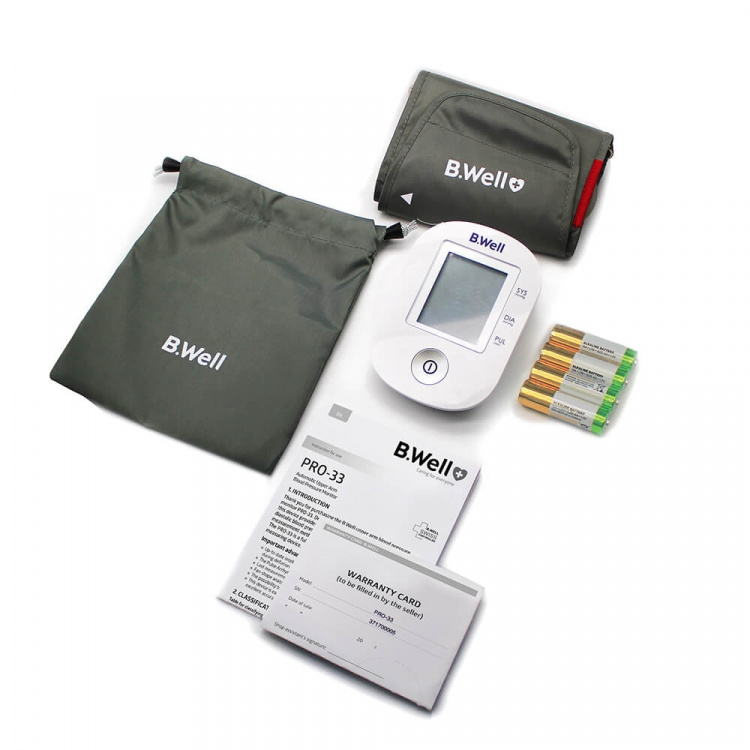 B.WELL Verenpainemittari Pro-33 M Manschett, Yksi Mem