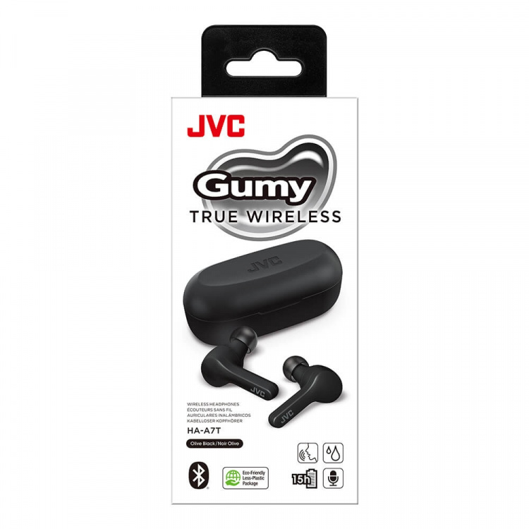 JVC Kuuloke In-Ear Langaton Gumy HA-A7T Musta JVC Kuuloke In-Ear Langaton Gumy HA-A7T Musta