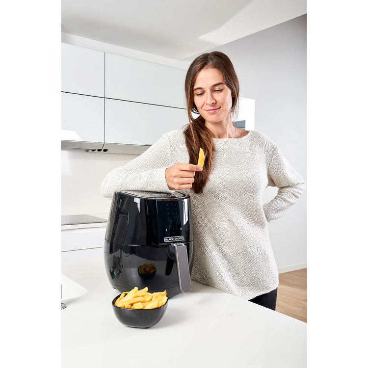 BLACK+DECKER Air Fryer Control 3,5L Musta BLACK+DECKER Air Fryer Control 3,5L Musta