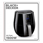 BLACK+DECKER Air Fryer Control 3,5L Musta BLACK+DECKER Air Fryer Control 3,5L Musta