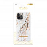 Onsala COLLECTION Mobilskal Soft White Rhino Marble iPhone 13 Pro
