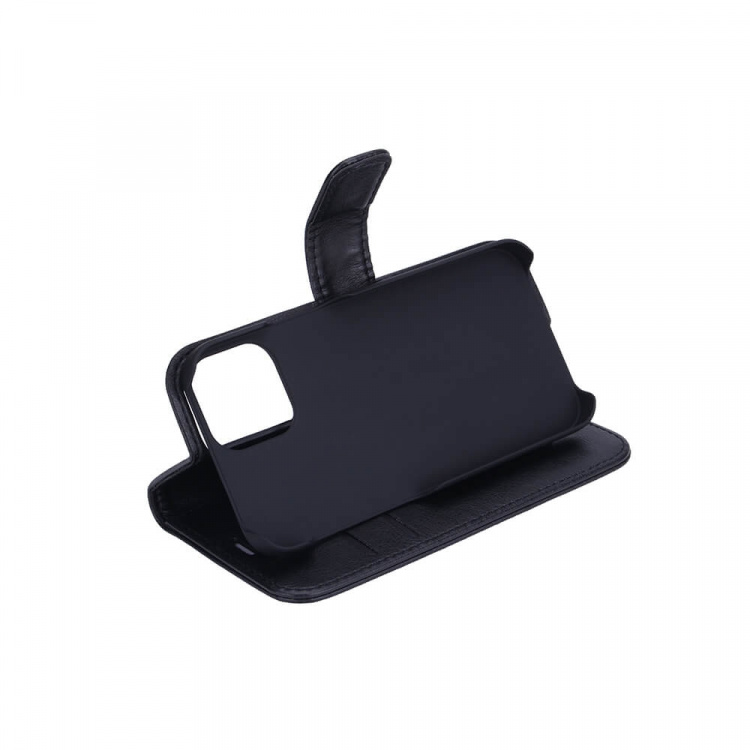 RADICOVER Strålningsskydd Mobilfodral PU iPhone 13 Mini Flipcover Svart RFID RADICOVER Strålningsskydd Mobilfodral PU iPhone 13 Mini Flipcover Svart RFID