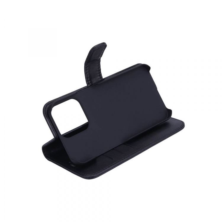 RADICOVER Strålningsskydd Mobilfodral PU iPhone 13 Pro Flipcover Svart RFID