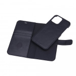 RADICOVER Strålningsskydd Mobilfodral Skinn iPhone 13 Pro Max 2in1 Magnetskal Svart RFID RADICOVER Strålningsskydd Mobilfodral Skinn iPhone 13 Pro Max 2in1 Magnetskal Svart RFID