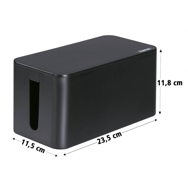 Hama Johtolaatikko Mini Black