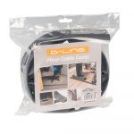 D-LINE Lattia Kaapelikanava 1,8m Musta D-LINE Lattia Kaapelikanava 1,8m Musta