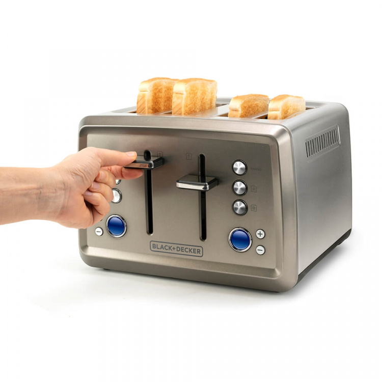 BLACK+DECKER Leivänpaahdin 4-palan