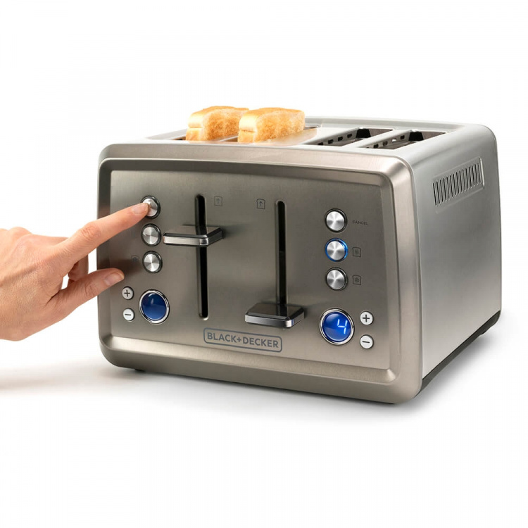 BLACK+DECKER Leivänpaahdin 4-palan