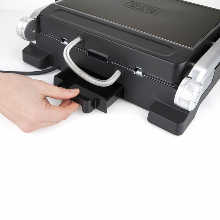 BLACK+DECKER Pöytägrilli Lämpötilan Säädin 2000W BLACK+DECKER Pöytägrilli Lämpötilan Säädin 2000W