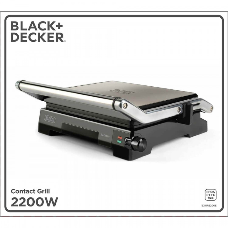 BLACK+DECKER Pöytägrilli 2200W