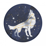PopSockets Sirius Wolf Removable Grip with Standfunction PopSockets Sirius Wolf Removable Grip with Standfunction