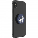 PopSockets Sirius Wolf Removable Grip with Standfunction PopSockets Sirius Wolf Removable Grip with Standfunction
