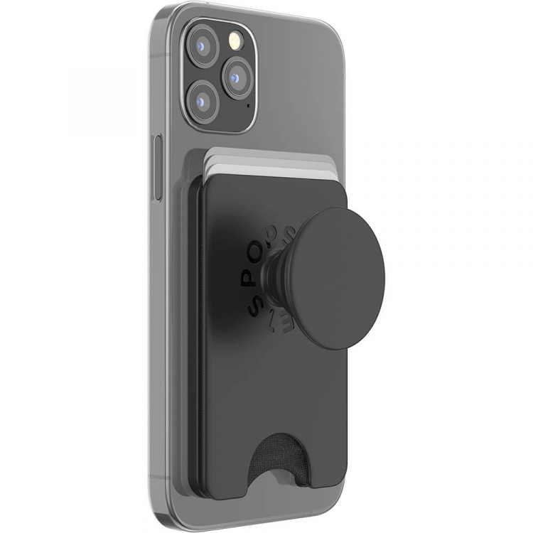 POPSOCKETS PopWallet for Magsafe Black