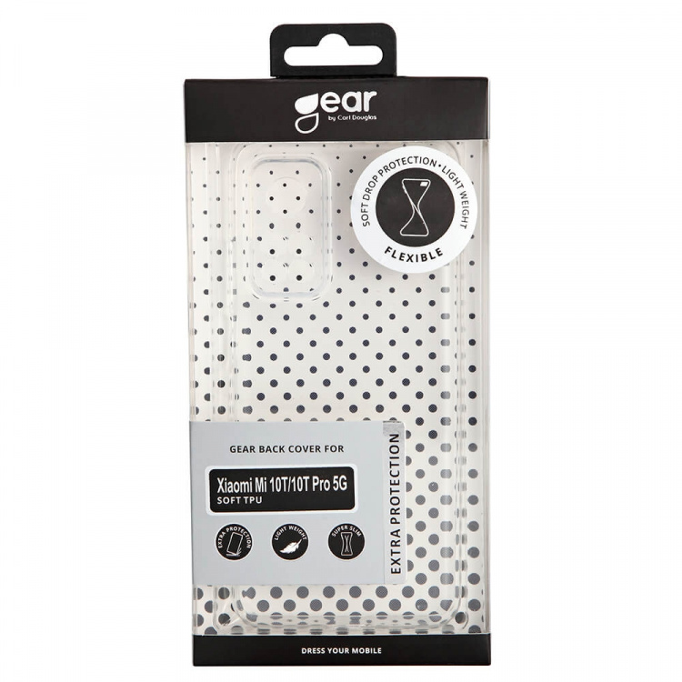 Gear Suojakuori TPU Läpinäkyvä - Xiaomi Mi 10T 5G/10T Pro 5G Gear Suojakuori TPU Läpinäkyvä - Xiaomi Mi 10T 5G/10T Pro 5G