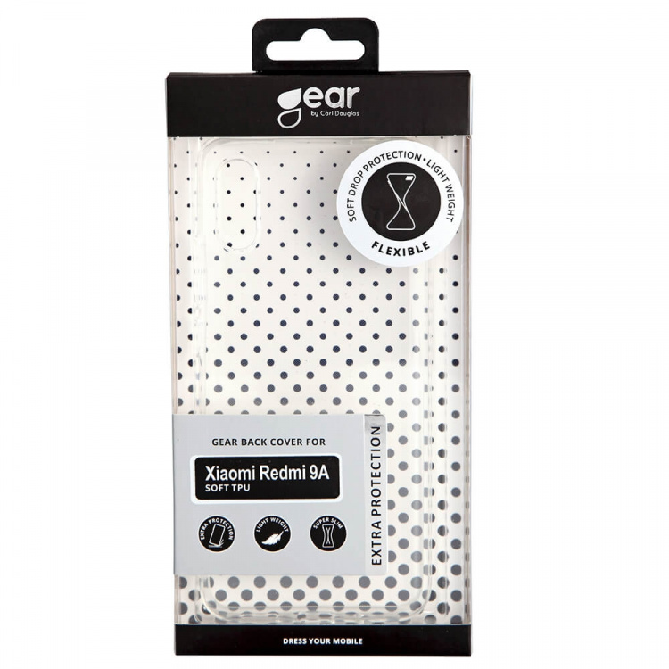 Gear Suojakuori TPU Läpinäkyvä - Xiaomi Redmi 9 A