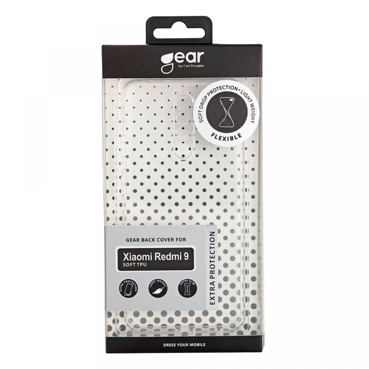 Gear Suojakuori TPU Läpinäkyvä - Xiaomi Redmi 9