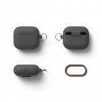 Elago AirPod 3 Hang Silicon Case Dark Grey Elago AirPod 3 Hang Silicon Case Dark Grey