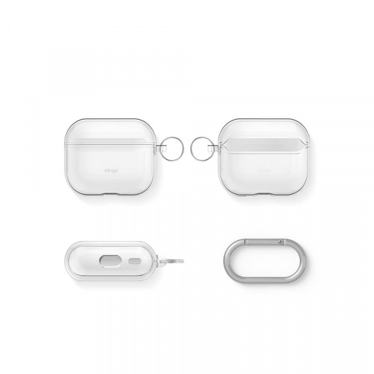 Elago AirPod 3 Protective TPU Case Clear Elago AirPod 3 Protective TPU Case Clear