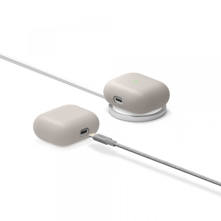 Elago AirPod 3 Liquid Hybrid Case Stone Elago AirPod 3 Liquid Hybrid Case Stone