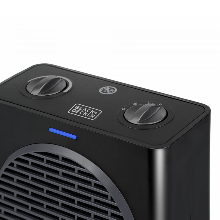 BLACK+DECKER Tuuletin 1500W Musta BLACK+DECKER Tuuletin 1500W Musta
