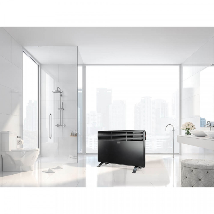 BLACK+DECKER Paneelilämmitin 1800W Musta BLACK+DECKER Paneelilämmitin 1800W Musta