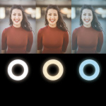 Ring light för smartphone Ø20