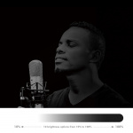 Ring light Hjärtform RGB med b