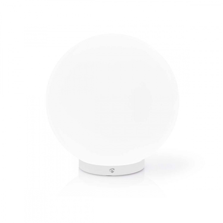 Nedis SmartLife-tunnelmalamppu | Wi-Fi | Pyöreä | | 360 lm | Lämpimästä kylmään valkoiseen / RGB | 2700 - 6500 K | 5 W | Lasi | 1 kpl Nedis SmartLife-tunnelmalamppu | Wi-Fi | Pyöreä | | 360 lm | Lämpimästä kylmään valkoiseen / RGB | 2700 - 6500 K | 5 W | Lasi | 1 kpl