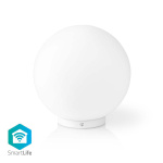 Nedis SmartLife-tunnelmalamppu | Wi-Fi | Pyöreä | | 360 lm | Lämpimästä kylmään valkoiseen / RGB | 2700 - 6500 K | 5 W | Lasi | 1 kpl Nedis SmartLife-tunnelmalamppu | Wi-Fi | Pyöreä | | 360 lm | Lämpimästä kylmään valkoiseen / RGB | 2700 - 6500 K | 5 W | Lasi | 1 kpl