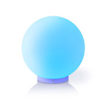 Nedis SmartLife-tunnelmalamppu | Wi-Fi | Pyöreä | | 360 lm | Lämpimästä kylmään valkoiseen / RGB | 2700 - 6500 K | 5 W | Lasi | 1 kpl Nedis SmartLife-tunnelmalamppu | Wi-Fi | Pyöreä | | 360 lm | Lämpimästä kylmään valkoiseen / RGB | 2700 - 6500 K | 5 W | Lasi | 1 kpl