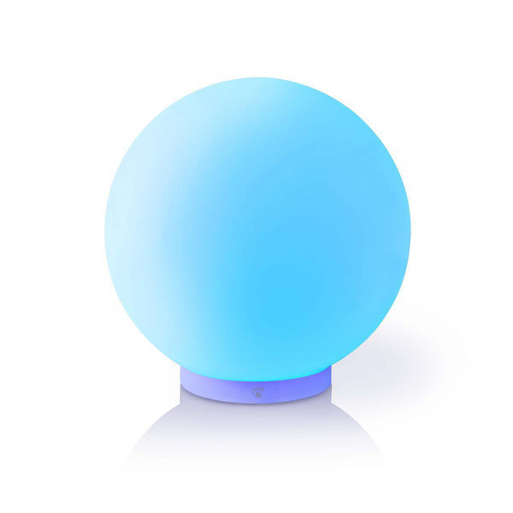 Nedis SmartLife-tunnelmalamppu | Wi-Fi | Pyöreä | | 360 lm | Lämpimästä kylmään valkoiseen / RGB | 2700 - 6500 K | 5 W | Lasi | 1 kpl Nedis SmartLife-tunnelmalamppu | Wi-Fi | Pyöreä | | 360 lm | Lämpimästä kylmään valkoiseen / RGB | 2700 - 6500 K | 5 W | Lasi | 1 kpl