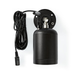 Nedis SmartLife Ulkokamera | Full HD 1080p | IP65 | MicroSD (ei sisälly) / Pilvipalvelutallennus (valinnainen) | 12 V DC | Liiketunnistimella | Yökuvaus | Musta