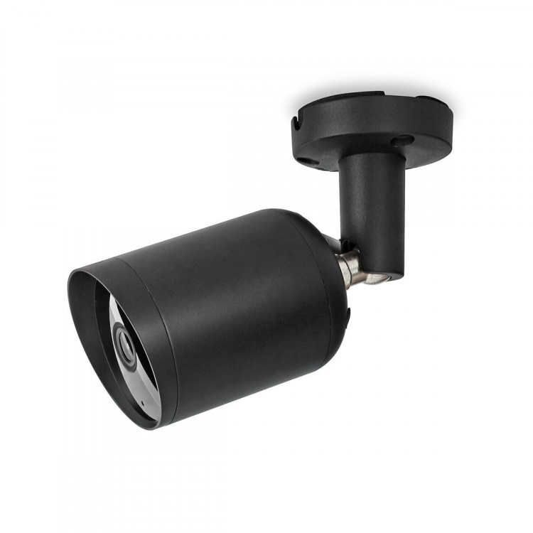 Nedis SmartLife Ulkokamera | Full HD 1080p | IP65 | MicroSD (ei sisälly) / Pilvipalvelutallennus (valinnainen) | 12 V DC | Liiketunnistimella | Yökuvaus | Musta