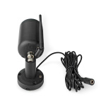 Nedis SmartLife Ulkokamera | Full HD 1080p | IP65 | MicroSD (ei sisälly) / Pilvipalvelutallennus (valinnainen) | 12 V DC | Liiketunnistimella | Yökuvaus | Musta