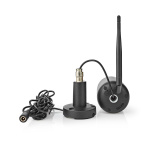 Nedis SmartLife Ulkokamera | Full HD 1080p | IP65 | MicroSD (ei sisälly) / Pilvipalvelutallennus (valinnainen) | 12 V DC | Liiketunnistimella | Yökuvaus | Musta