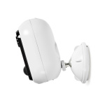 Nedis SmartLife Ulkokamera | Wi-Fi | Full HD 1080p | IP65 | Maks. akunkesto: 4 kuukautta | MicroSD (ei sisälly) / Pilvipalvelutallennus (valinnainen) | 5 V DC | Liiketunnistimella | Yökuvaus | Valkoinen