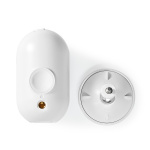 Nedis SmartLife Ulkokamera | Wi-Fi | Full HD 1080p | IP65 | Maks. akunkesto: 4 kuukautta | MicroSD (ei sisälly) / Pilvipalvelutallennus (valinnainen) | 5 V DC | Liiketunnistimella | Yökuvaus | Valkoinen