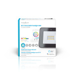 Nedis Smartlife Outdoor Light | 1600 lm | Wi-Fi | 20 W | Lämpimästä kylmään valkoiseen / RGB | 2700 - 6500 K | Alumiini | Android™ / IOS