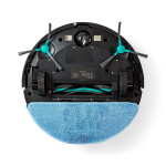 Nedis SmartLife Robot Pölynimuri | Laser-navigointi | Wi-Fi | Keräyssäiliön tilavuus: 0.6 l | Automaattinen lataus | Maksimi käyttöaika: 2 tuntia | Musta | Android™ / IOS